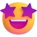 Emoji eyestar